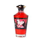 Масло для массажа Shunga Blazing Cherry, разогревающее, вишня, 100 мл