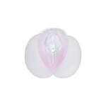 Мастурбатор реалистичный TOYFA Juicy Pussy Crystal Rose, TPE, 14 см