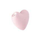 Вакуум-волновой бесконтактный стимулятор клитора Satisfyer Cutie Heart, силикон, розовый