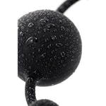 Анальная цепочка Toyfa A-toys Coron, силикон, черный, 35,9см