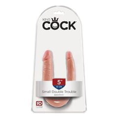 U-Shaped Small Double Trouble Фаллоимитатор реалистик двухголовый