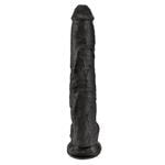 Фаллоимитатор-гигант черный King Cock 14 Cock with Balls