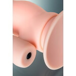 Реалистичный фаллоимитатор TOYFA  A-Toys Twint, силикон, телесный, 19,5 см