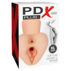 Мастурбатор вагина и анус Pick Your Pleasure XL Stroker, телесный