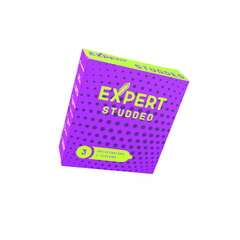 Презервативы EXPERT Studded, облегающие, точечные,  3 шт.